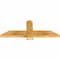 Ekena Millwork Eugene Rough Sawn Timber Gable Bracket, Western Red Cedar, 36"W x 13"H x 2"D x 4"F, 9/12 Pitch GBW036X13X0204EUG00RWR - alternate 5
